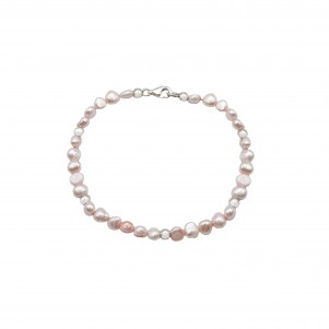silverline, silver, bracelet, for, women, with, pearls, &, white, rhodium, plating,