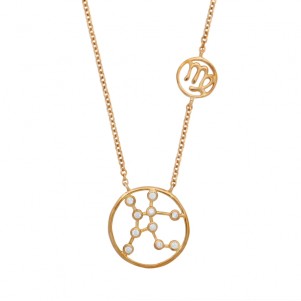silverline, 925silver,Women's Necklace - Virgo