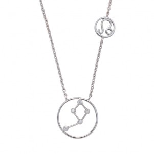 silverline, 925silver,Women's Necklace - Leo